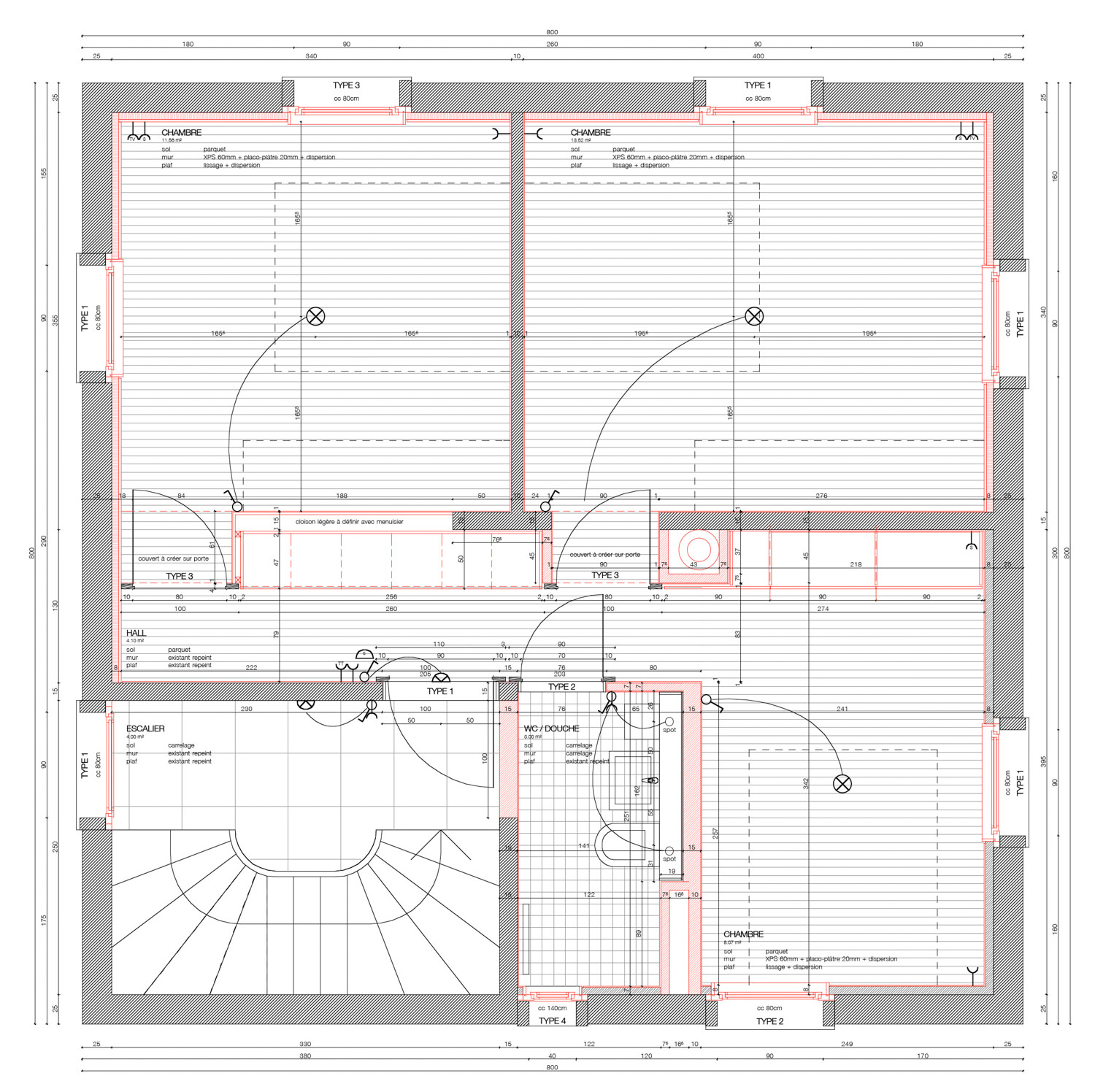 Atelier VA Projet Renovation ancienne maison Bulle 8